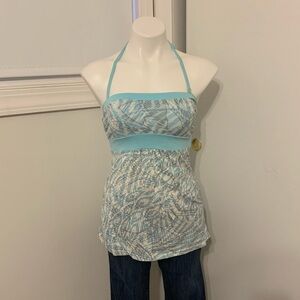 Summery, flowy Athleta halter top